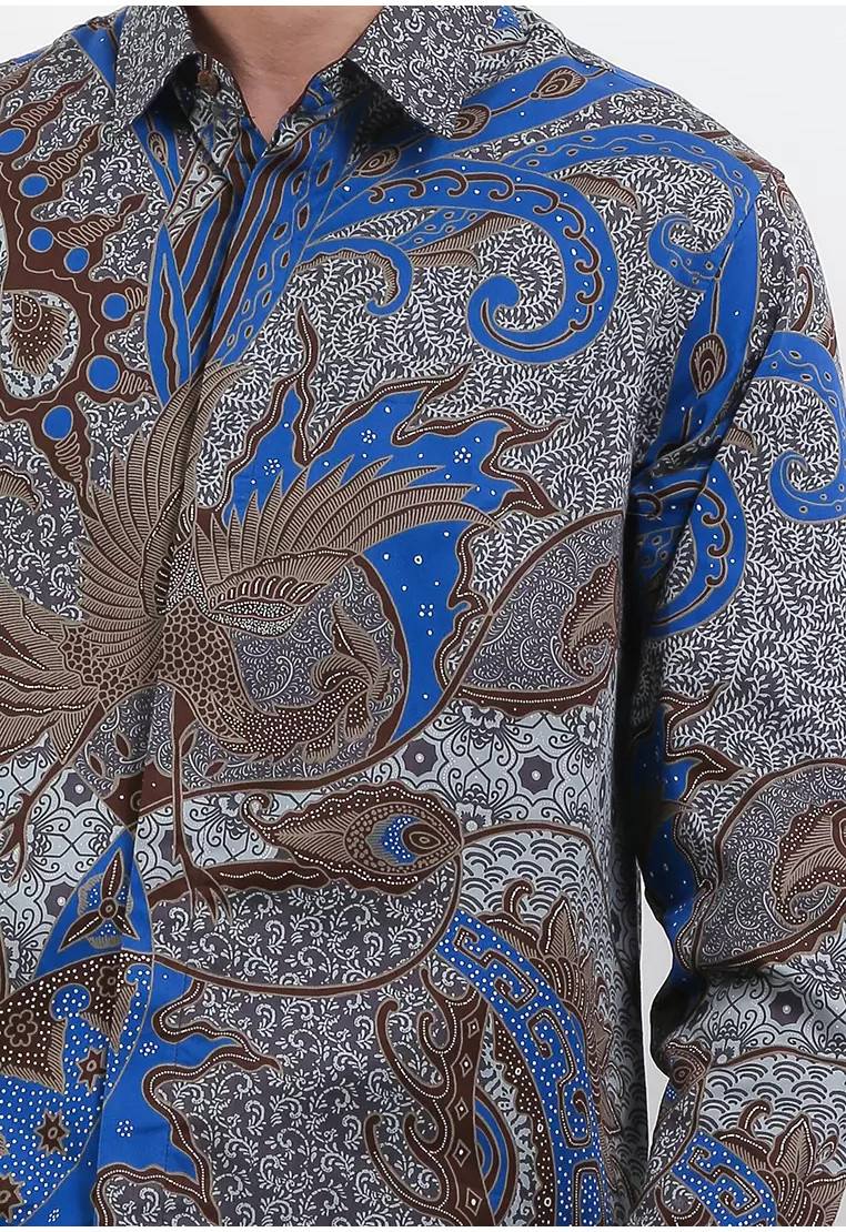 Damar Long Sleeves Silk Cotton